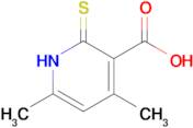 4,6-dimethyl-2-sulfanylidene-1,2-dihydropyridine-3-carboxylic acid