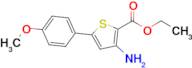 Ethyl 3-amino-5-(4-methoxyphenyl)thiophene-2-carboxylate