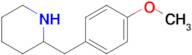 2-[(4-methoxyphenyl)methyl]piperidine