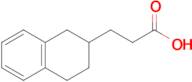 3-(1,2,3,4-Tetrahydronaphthalen-2-yl)propanoic acid