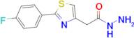 2-[2-(4-fluorophenyl)-1,3-thiazol-4-yl]acetohydrazide