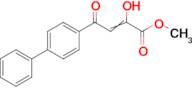 methyl 4-{[1,1'-biphenyl]-4-yl}-2-hydroxy-4-oxobut-2-enoate