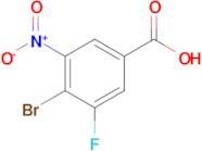 4-Bromo-3-fluoro-5-nitrobenzoic acid