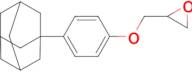 2-[4-(adamantan-1-yl)phenoxymethyl]oxirane