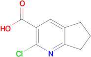 2-Chloro-6,7-dihydro-5H-cyclopenta[b]pyridine-3-carboxylic acid