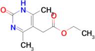 ethyl 2-(4,6-dimethyl-2-oxo-1,2-dihydropyrimidin-5-yl)acetate