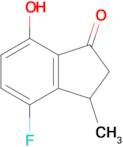 4-Fluoro-7-hydroxy-3-methyl-2,3-dihydro-1h-inden-1-one