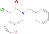 n-Benzyl-2-chloro-n-(furan-2-ylmethyl)acetamide