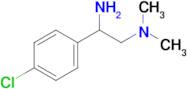 [2-amino-2-(4-chlorophenyl)ethyl]dimethylamine