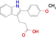 3-[2-(4-methoxyphenyl)-1h-indol-3-yl]propanoic acid