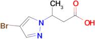 3-(4-Bromo-1h-pyrazol-1-yl)butanoic acid