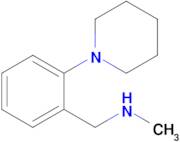 Methyl({[2-(piperidin-1-yl)phenyl]methyl})amine