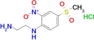 n-(2-Aminoethyl)-4-methanesulfonyl-2-nitroaniline hydrochloride