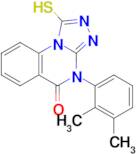 4-(2,3-Dimethylphenyl)-1-sulfanyl-4h,5h-[1,2,4]triazolo[4,3-a]quinazolin-5-one