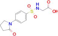 N-[[4-(2-Oxo-1-pyrrolidinyl)phenyl]sulfonyl]glycine