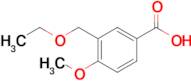 3-(Ethoxymethyl)-4-methoxybenzoic acid