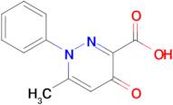 6-Methyl-4-oxo-1-phenyl-1,4-dihydropyridazine-3-carboxylic acid