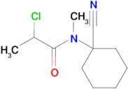 2-Chloro-n-(1-cyanocyclohexyl)-n-methylpropanamide