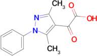 2-(3,5-Dimethyl-1-phenyl-1h-pyrazol-4-yl)-2-oxoacetic acid