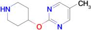 5-Methyl-2-(piperidin-4-yloxy)pyrimidine