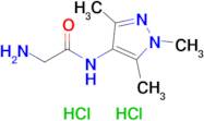 2-Amino-n-(trimethyl-1h-pyrazol-4-yl)acetamide dihydrochloride