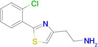 2-[2-(2-chlorophenyl)-1,3-thiazol-4-yl]ethan-1-amine