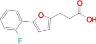 3-[5-(2-fluorophenyl)furan-2-yl]propanoic acid