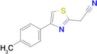 2-[4-(4-methylphenyl)-1,3-thiazol-2-yl]acetonitrile