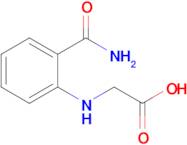 2-[(2-carbamoylphenyl)amino]acetic acid