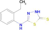 5-[(2-ethylphenyl)amino]-2,3-dihydro-1,3,4-thiadiazole-2-thione