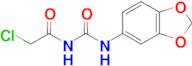 1-(1,3-Dioxaindan-5-yl)-3-(2-chloroacetyl)urea