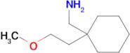 [1-(2-methoxyethyl)cyclohexyl]methanamine