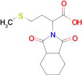 2-(1,3-Dioxo-octahydro-1h-isoindol-2-yl)-4-(methylsulfanyl)butanoic acid