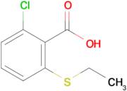 2-Chloro-6-(ethylsulfanyl)benzoic acid