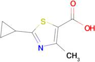 2-Cyclopropyl-4-methyl-1,3-thiazole-5-carboxylic acid