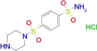 4-(Piperazine-1-sulfonyl)benzene-1-sulfonamide hydrochloride