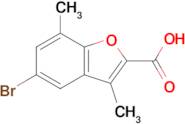 5-Bromo-3,7-dimethyl-1-benzofuran-2-carboxylic acid