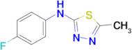 n-(4-Fluorophenyl)-5-methyl-1,3,4-thiadiazol-2-amine