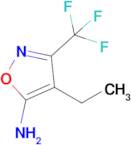 4-Ethyl-3-(trifluoromethyl)-1,2-oxazol-5-amine