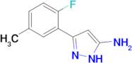 3-(2-Fluoro-5-methylphenyl)-1h-pyrazol-5-amine