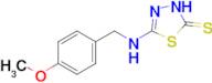 5-{[(4-methoxyphenyl)methyl]amino}-2,3-dihydro-1,3,4-thiadiazole-2-thione