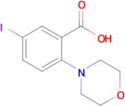 5-Iodo-2-(morpholin-4-yl)benzoic acid