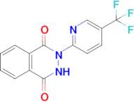 2-[5-(trifluoromethyl)pyridin-2-yl]-1,2,3,4-tetrahydrophthalazine-1,4-dione