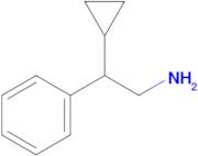 2-Cyclopropyl-2-phenylethan-1-amine