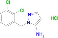 1-[(2,3-dichlorophenyl)methyl]-1h-pyrazol-5-amine hydrochloride