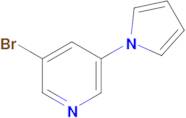 3-Bromo-5-(1h-pyrrol-1-yl)pyridine