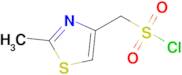 (2-Methyl-1,3-thiazol-4-yl)methanesulfonyl chloride