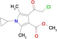 Methyl 4-(2-chloroacetyl)-1-cyclopropyl-2,5-dimethyl-1h-pyrrole-3-carboxylate