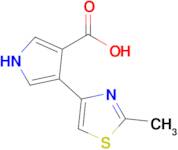 4-(2-Methyl-1,3-thiazol-4-yl)-1h-pyrrole-3-carboxylic acid