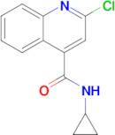 2-Chloro-n-cyclopropylquinoline-4-carboxamide